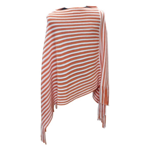 Columbia & Campus Specialties Clemson Tigers Set of Poncho Shawl With 2 Beanies - Picture 4 of 13